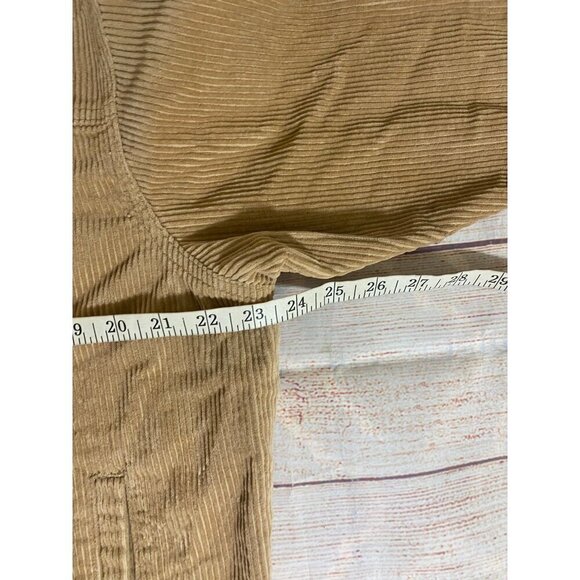 Zara Outerwear Women's Brown Corduroy Button Front Collared Jacket - Small - Picture 5 of 9